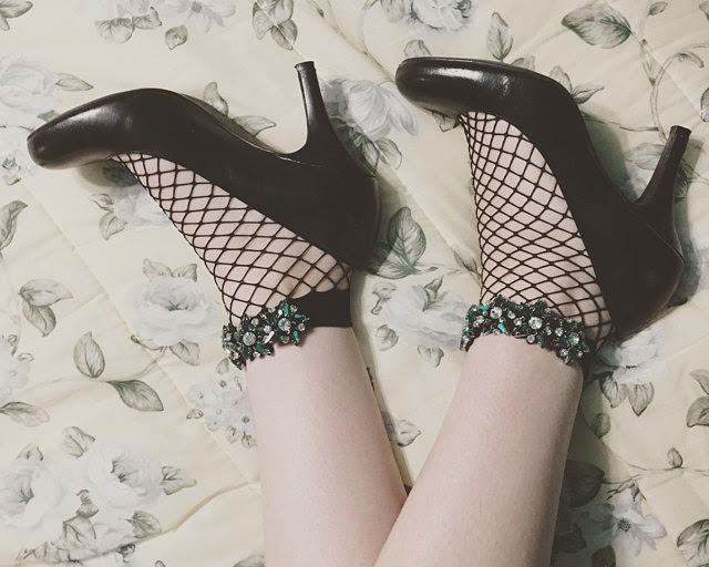 Bomb Product of the Day: Lirika Matoshi’s Handmade Fishnet Socks