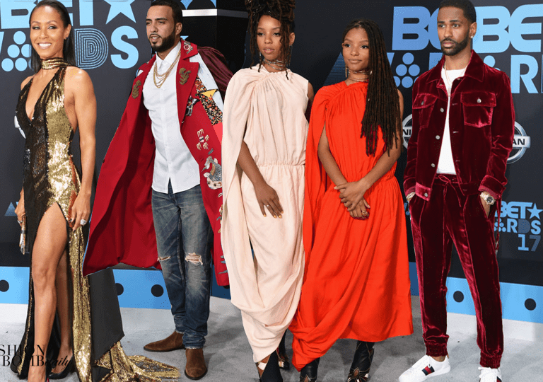 On the Scene: The 2017 BET Awards with Jada Pinkett Smith in Alexandre Vauthier, Kofi Siriboe, Draya Michele in Elie Saab, and More!