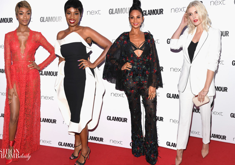 On the Scene: The 2017 Glamour Women of the Year Awards with Jourdan Dunn in Ermanno Scervino, Jennifer Hudson in A.W.A.K.E., Winnie Harlow, and More!