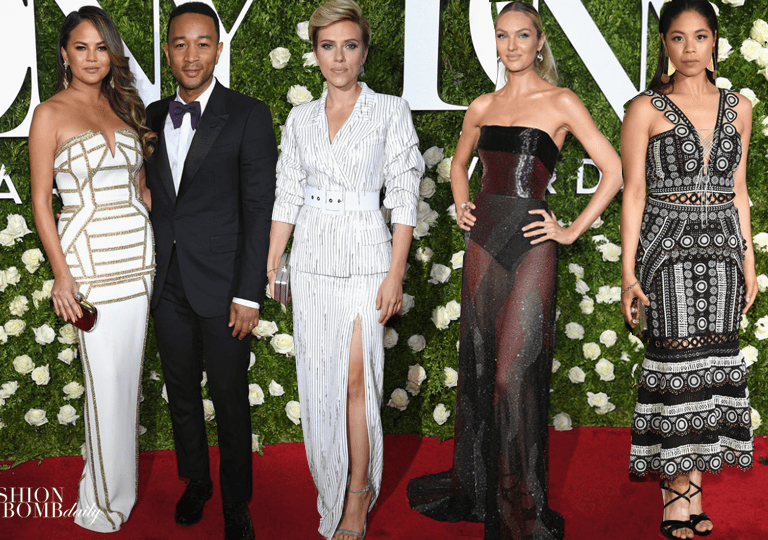 On the Scene: The 2017 Tony Awards with Chrissy Teigen, Cynthia Erivo in Chris Gelinas, Condola Rashad in Vivienne Westwood, and More!