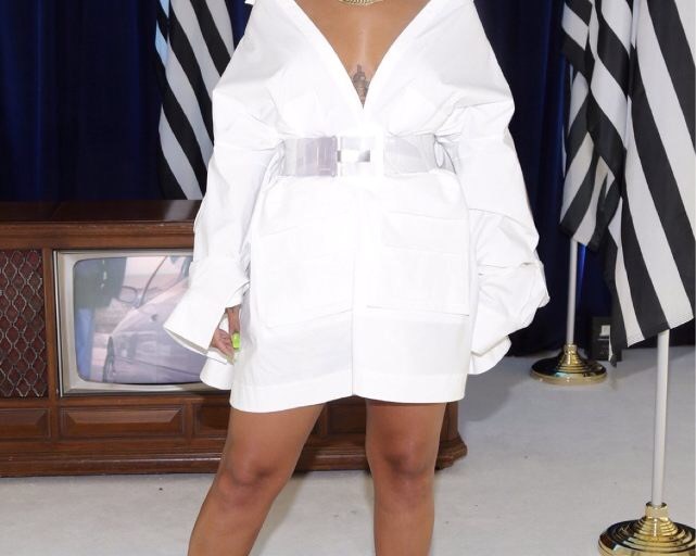 Hot! or Hmm…: Rihanna’s Revolve Juun.J Oversized White Shirt