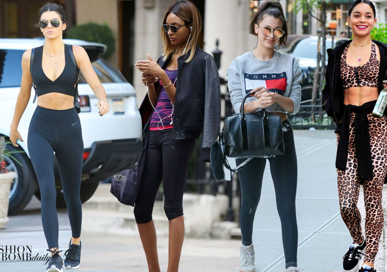 The Fab List: 10 Celeb Approved Workout Looks + Sporty Items You Can Shop Now!