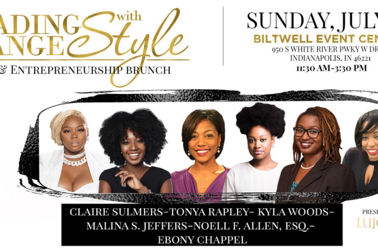 Upcoming Event: Leading Change with Style in Indianapolis, Indiana on July 16th + a VIP Brunch July 15th!