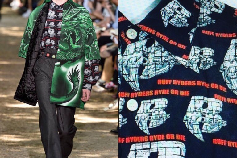 Fashion News: Did Balenciaga Rip Off the Ruff Ryder Logo? Swizz Beatz Seems to Think  So