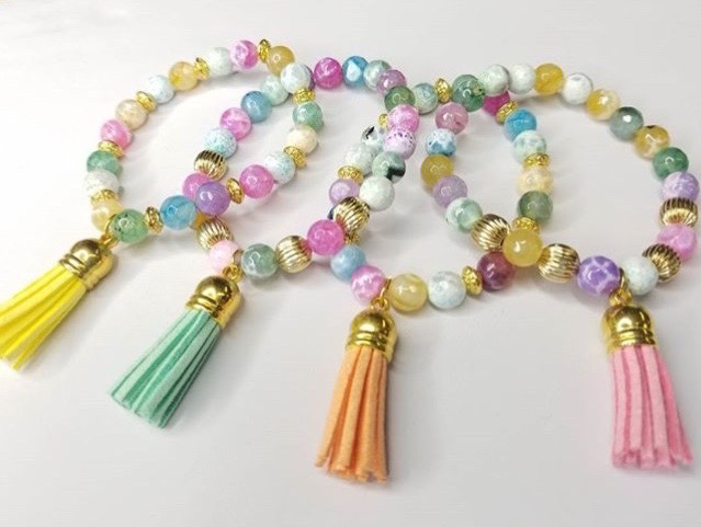 Bomb Product of The Day: DTT by L Green’s Beaded Gemstone Bracelets