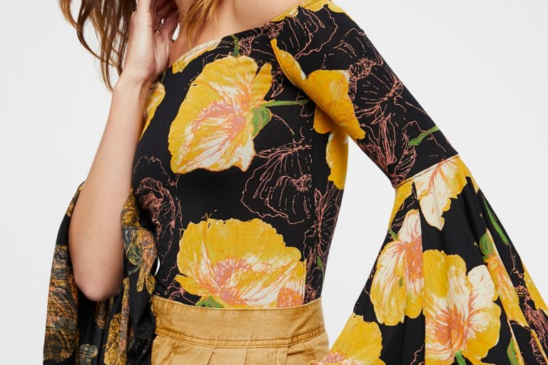 Bomb Product of the Day: Free People’s Printed Birds Of Paradise Top