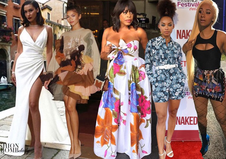 Look of the Week(Top 5 Most Liked Looks On Instagram): Bella Hadid in Nicolas Jebran, Zendaya in Viktor & Rolf, Niecy Nash in Chen Burkett, and More!