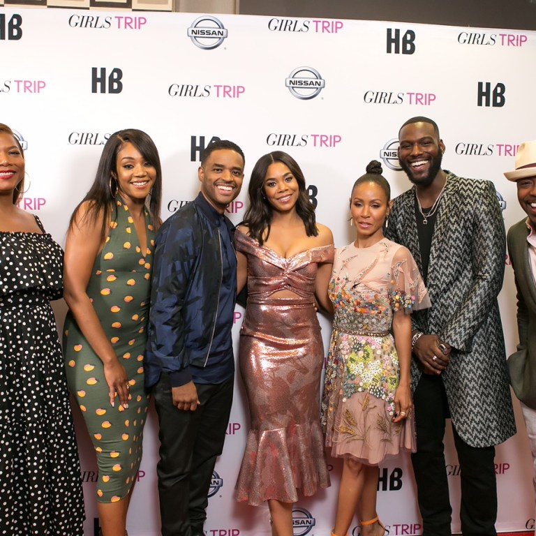 On The Scene: The Girl’s Trip Movie Screening in New Orleans featuring Queen Latifah in Dolce & Gabbana, Jada Pinkett Smith in Valentino, Tiffany Haddish, Issa Rae and more!
