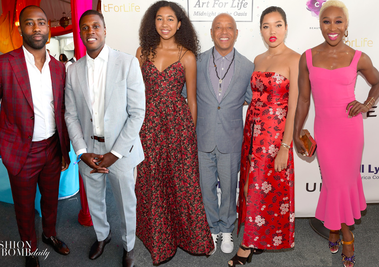 On The Scene: Russell Simmons’ Rush Philanthropic Arts Foundation Art for Life Benefit 2017 With Cynthia Erivo in Dior, Elle Varner in Carmen Marc Valvo, and more!