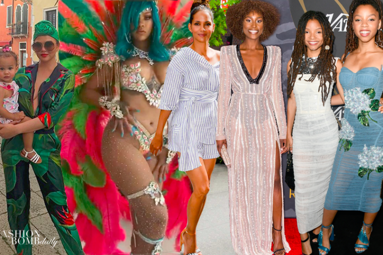 Look of the Week (Top 5 Most Liked Looks on Instagram): Chrissy Teigen in For Restless Sleepers, Rihanna in Aura Experience, Issa Rae in Lei Lou by Alex, and More!