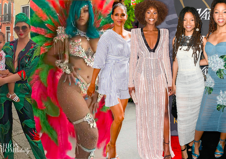 Look of the Week (Top 5 Most Liked Looks on Instagram): Chrissy Teigen in For Restless Sleepers, Rihanna in Aura Experience, Issa Rae in Lei Lou by Alex, and More!