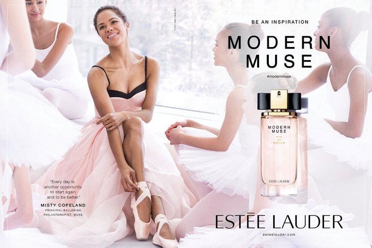 Fashion News: Estée Lauder Taps Misty Copeland as the New Spokesmodel for Modern Muse Fragrance
