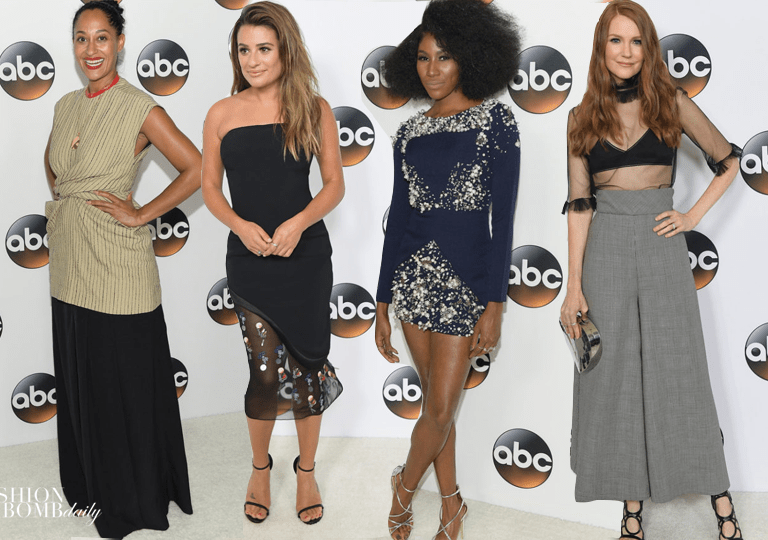 On the Scene: The 2017 Summer TCA Tour Disney ABC Party with Tracee Ellis Ross in Celine, Viola Davis, Lea Michele in Cushnie et Ochs, and More!