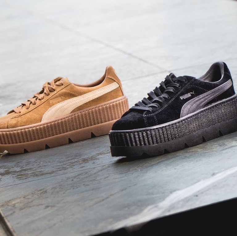 Rihanna Drops New Fenty x Puma Cleated Platform Sneakers