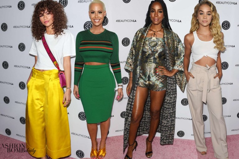 The Best Looks from Beautycon LA 2017: Zendaya in Hanes x Karla and Adam Lippes, Tracee Ellis Ross in Chanel, Amber Rose in DVF, and More!