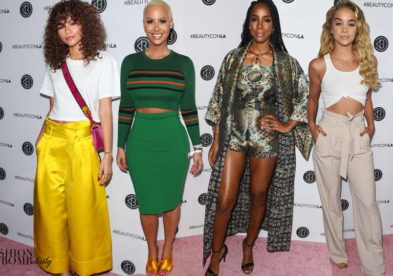 The Best Looks from Beautycon LA 2017: Zendaya in Hanes x Karla and Adam Lippes, Tracee Ellis Ross in Chanel, Amber Rose in DVF, and More!