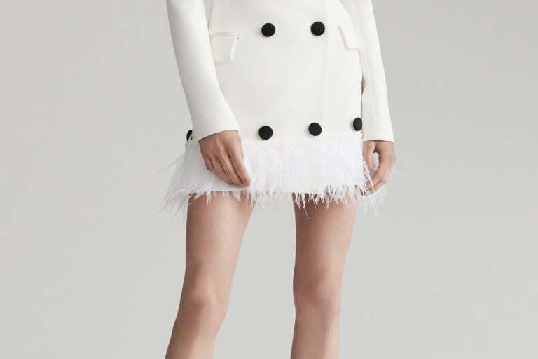 Bomb Product of The Day: David Koma’s Tailored Feathered Dress