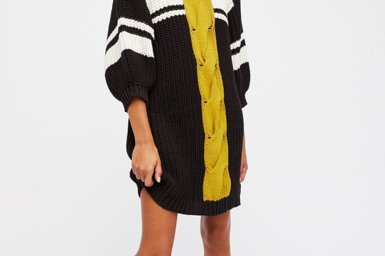 Bomb Product of The Day: Free People’s Center Twist Sweater Dress