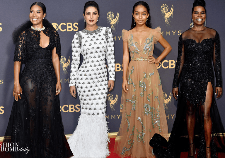 On the Scene: The 69th Annual Primetime Emmy Awards with Gabrielle Union in Zuhair Murad, Leslie Jones in Custom Christian Siriano, Zoe Kravitz in Dior Couture, and More!