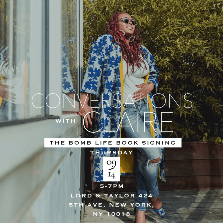 Tonight! New York Event Alert! The Bomb Life Book Signing at Just Bobbi at Lord & Taylor from 5-7pm