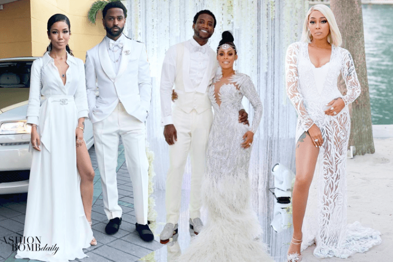 On The Scene: Gucci Mane and Keyshia Ka’oir’s Miami Wedding with Karrueche in Likely NYC, Jhene Aiko in Chanel, Monica in Shady Zeineldine, and More!