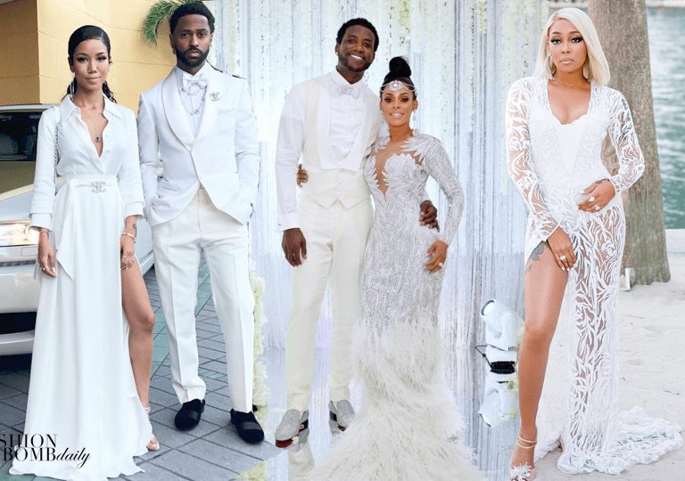 On The Scene: Gucci Mane and Keyshia Ka’oir’s Miami Wedding with Karrueche in Likely NYC, Jhene Aiko in Chanel, Monica in Shady Zeineldine, and More!