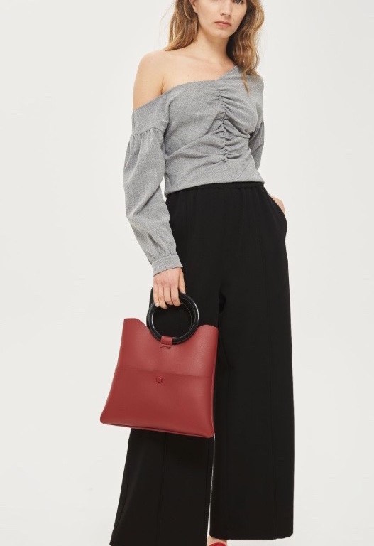Bomb Product of The Day: Topshop’s Off Shoulder Tailored Top