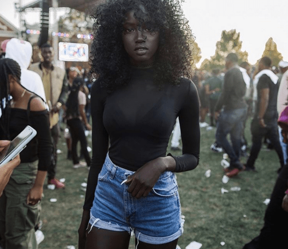 19-Year-Old Student Anok Yai Signs with Next Models After Candid Photo at Howard Homecoming