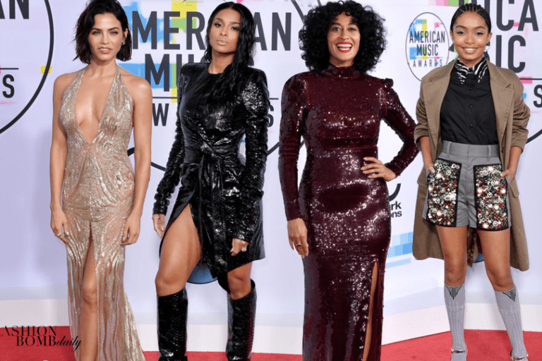 On the Scene: The 2017 American Music Awards with Viola Davis in Custom Michael Kors Collection, Ciara in Alexandre Vauthier, Kelly Rowland in Galia Lahav, and More!