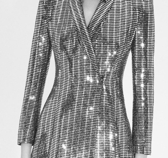 Bomb Product of The Day: Zara’s Metallic Blazer Dress