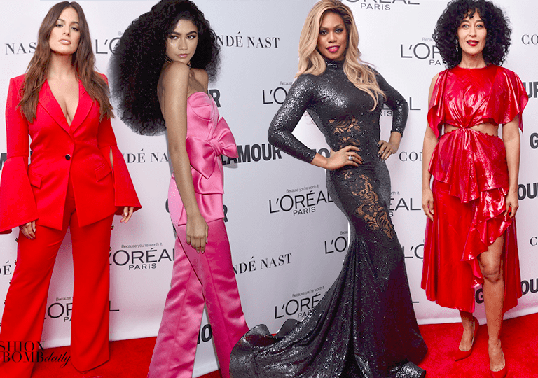 On The Scene: Glamour Women of the Year Awards 2017 with Lala Anthony in Moschino, Solange in Jean Paul Gaultier, Tracee Ellis Ross in Prabal Gurung, and More!