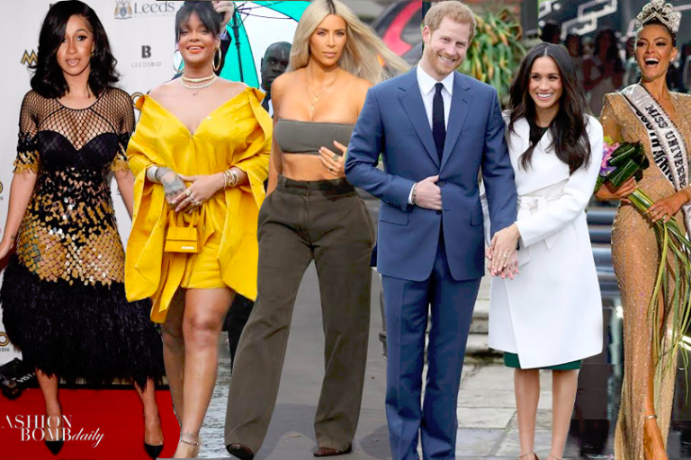 Look of the Week (Top 5 Most Liked Looks on Instagram): Meghan Markle in Line the Label, Kim Kardashian in Yeezy,  Cardi B in Mark Fast ,and More!