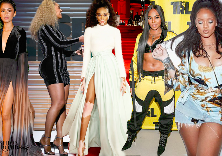 Look of the Week (Top 5 Most Liked Looks on Instagram): Zendaya in Elie Saab, Ashanti in Michael Ngo, Beyoncé in Laquan Smith, and More!