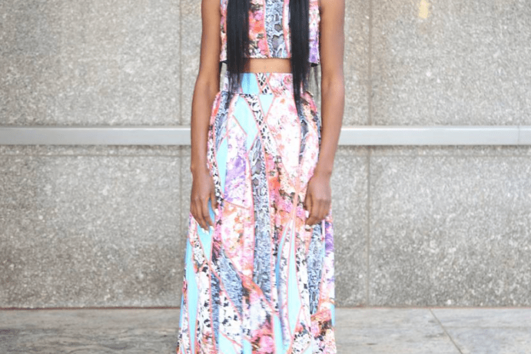 Fashion Bombshell of the Day: Berlange from Haiti