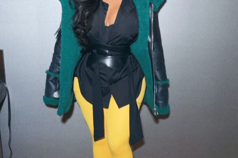 Lil’ Kim Looks Bomb on the ‘Gram in a $4,600 Balenciaga Shearling Jacket and $2,850 Spandex Pant Shoes