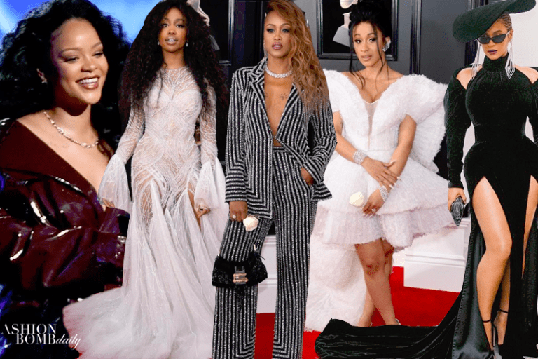 60th Annual Grammy Awards Top 5 Best Dressed: Beyoncé in Nicholas Jebran, Rihanna in Alexandre Vauthier, Eve in Naeem Khan, and More!