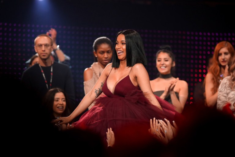 Look of the Week (Top 5 Liked Looks on Instagram): Cardi B in Christian Siriano, JLo in Versace, Hailey Baldwin in Zuhair Murad, And More!