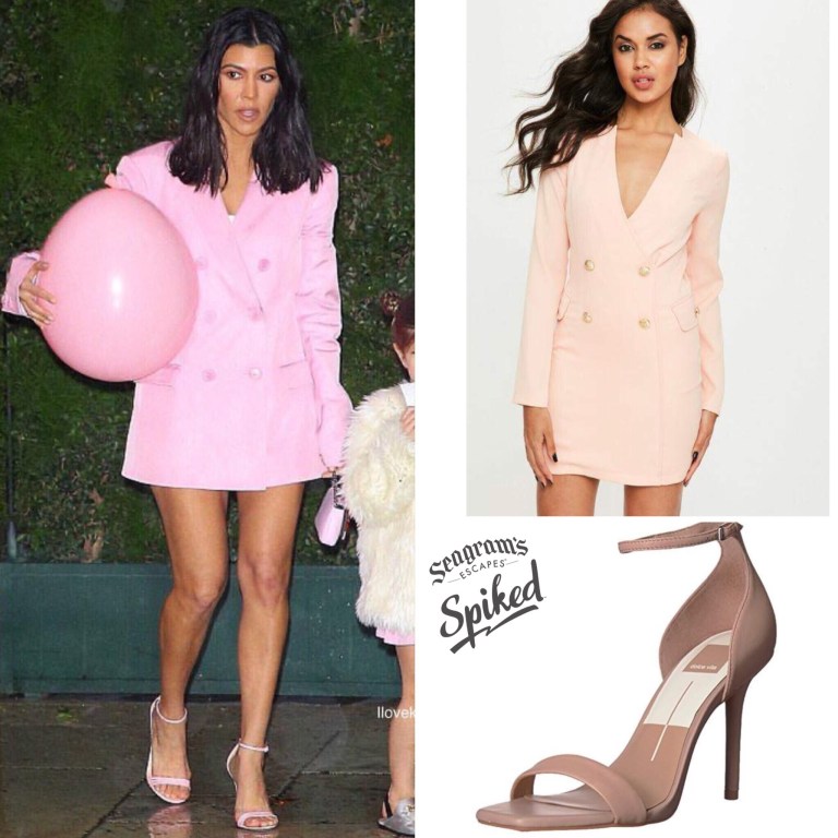 Great Taste for Less with Seagram’s Escapes Spiked: Get Kourtney Kardashian’s Baby Shower Pink Blazer Dress for Less + Recreate J. Lo’s Dinner Ensemble for a Steal!