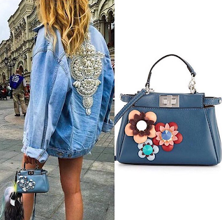 Bomb Product of The Day: Shop Closet Vogue’s Fendi Peekaboo Micro Flower Satchel Bag
