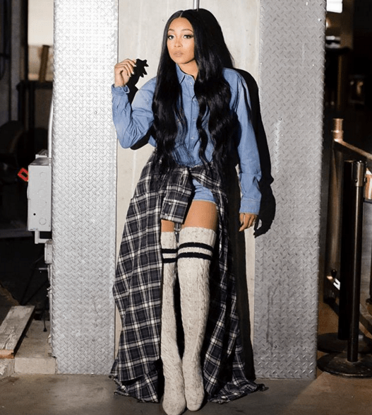 Splurge: Monica Brown’s Maison Martin Margiela Over the Knee Knit Sock Boots