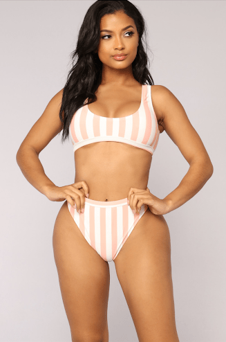 Bomb Product of The Day: Fashion Nova’s Madrid Striped Bikini Set