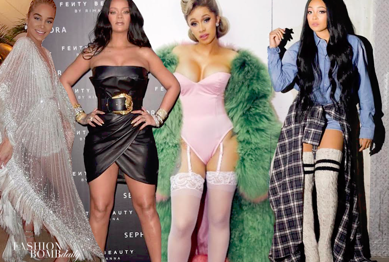 Look of the Week (Top 5 Most Liked Looks on Instagram): Jasmine Sanders in La Jour Joisie, Rihanna in Versace, Cardi B in David Ferreira, And More!