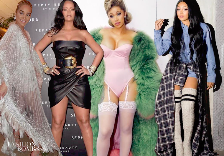 Look of the Week (Top 5 Most Liked Looks on Instagram): Jasmine Sanders in La Jour Joisie, Rihanna in Versace, Cardi B in David Ferreira, And More!