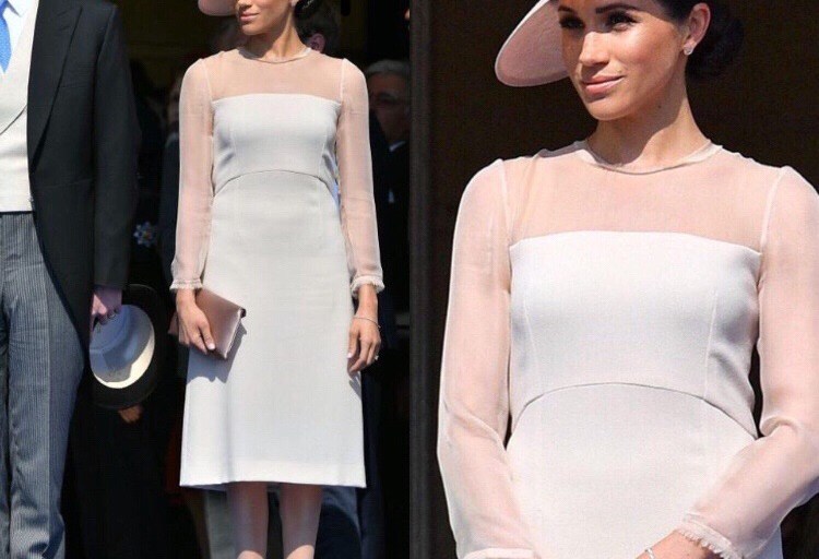 Meghan Markle Made Her First Public Appearance As the Duchess of Sussex Wearing British Designer Goat