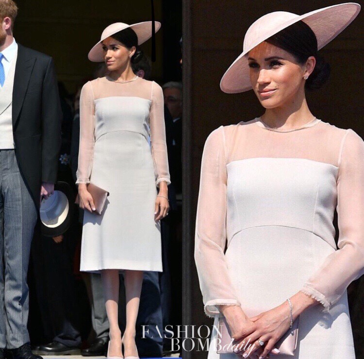 Meghan Markle Made Her First Public Appearance As the Duchess of Sussex Wearing British Designer Goat