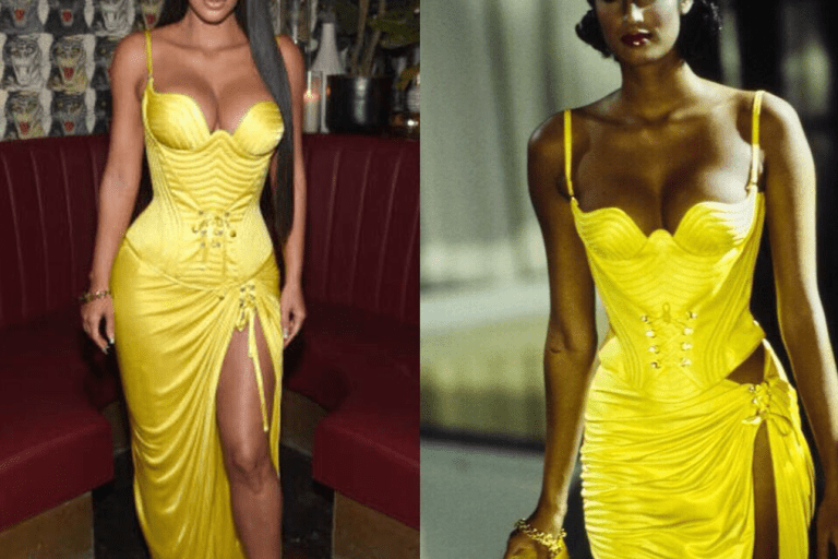 Hot! Or Hmm…? Kim Kardashian Attends BOF Dinner in Vintage Versace + Lala Anthony in Alexandre Vauthier, Kylie Jenner in Celine, and More!