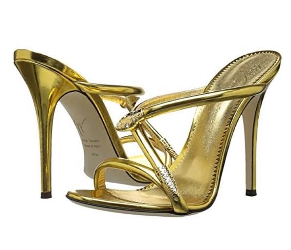 Bomb Product of The Day: Shop Closet Vogue’s Giuseppe Zanotti Aleesha Snake Sandals