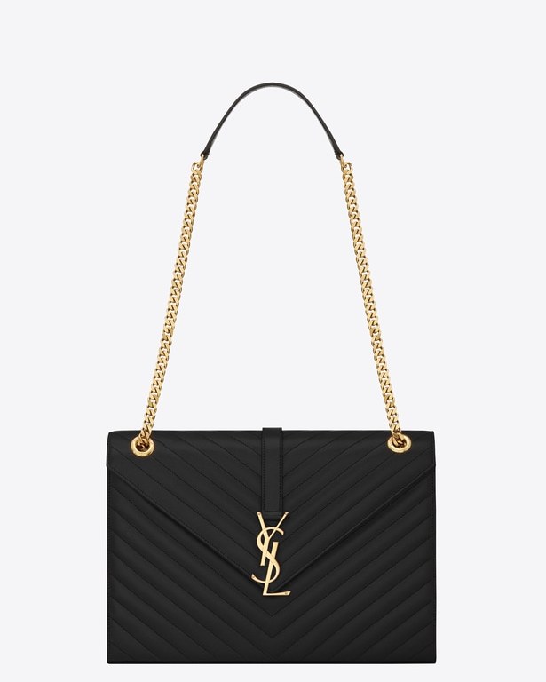 Bomb Product of The Day: Shop Closet Vogue’s Saint Laurent Monogram Medium Envelope Shoulder Bag