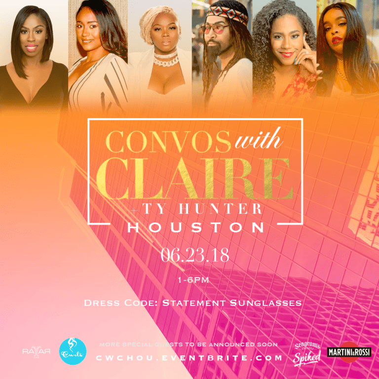 Upcoming Events: Convos with Claire Houston, Fashion and Spice in D.C., and More!