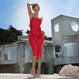 Bomb Product of The Day: Deux Reine’s “Ersa” Red Fringe Dress